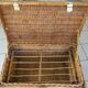 early 20th century wicker trunk