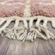 Authentic handwoven natural wool rug size 150/250 cm
