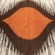 1970s design rug, knotted wool, 280 x 200 cm