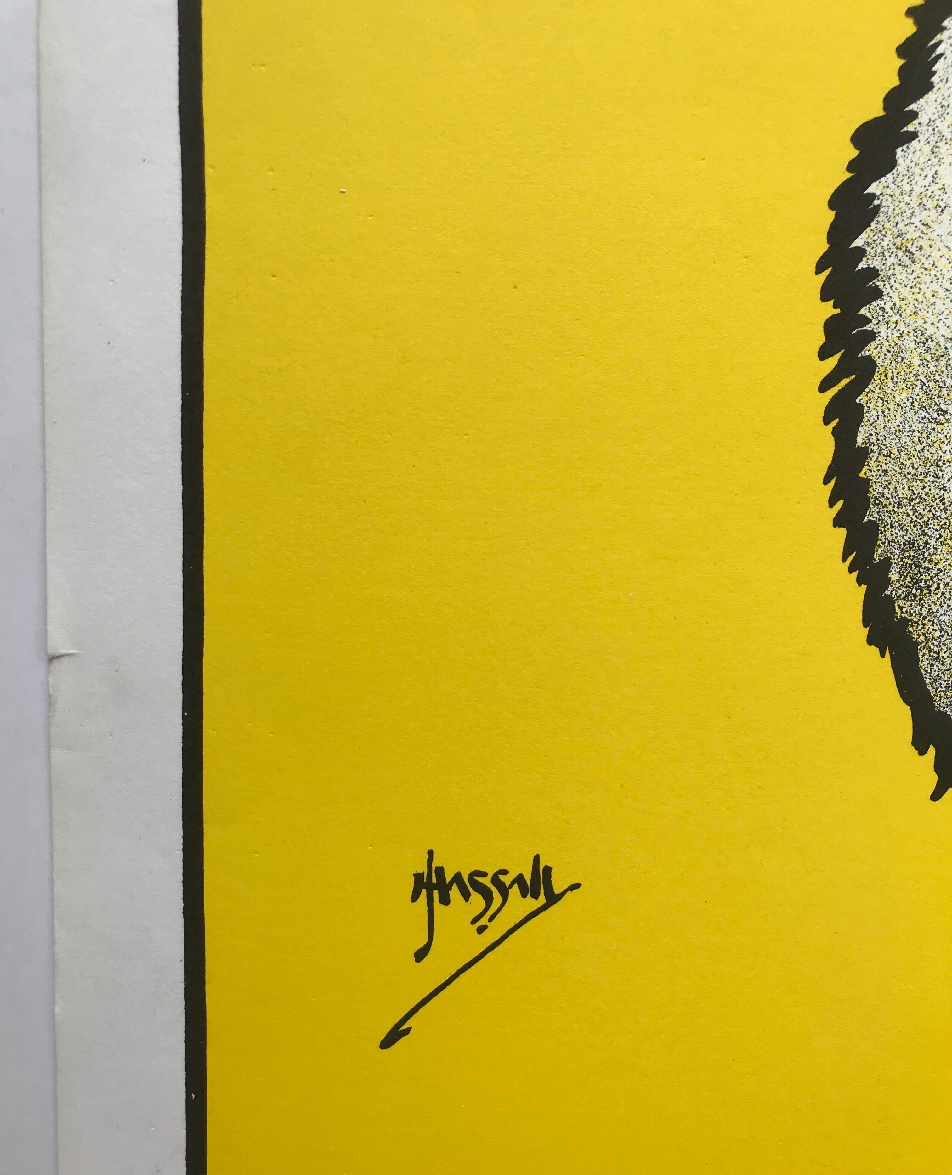 Lithographic poster by Georges Arliss - The Wild Rabbit (1899) - 2010s