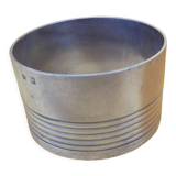 Old silver metal towel ring