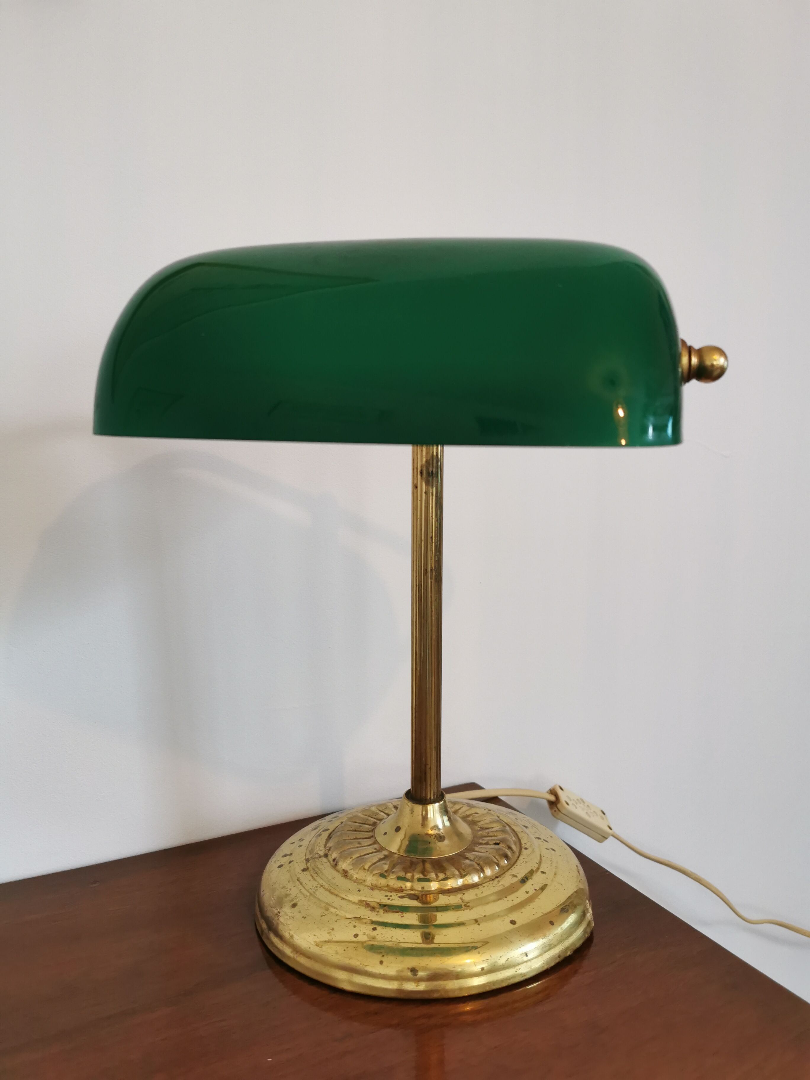 Vintage banker lamp Ikea