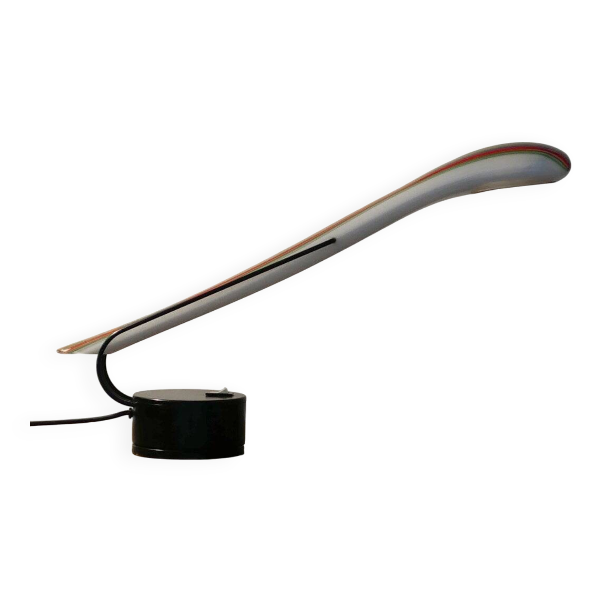 Cobra table lamp in Murano glass by Lino Tagliapietra for Effetre, Italy, 1980s