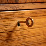 High cabinet, Bar, Danish in rosewood model 6201 by Hans Olsen 1960.