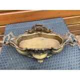 Louis XV style planter/centerpiece in bronze, late 19th century