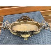 Louis XV style planter/centerpiece in bronze, late 19th century