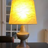 Brutalist sandstone lamp