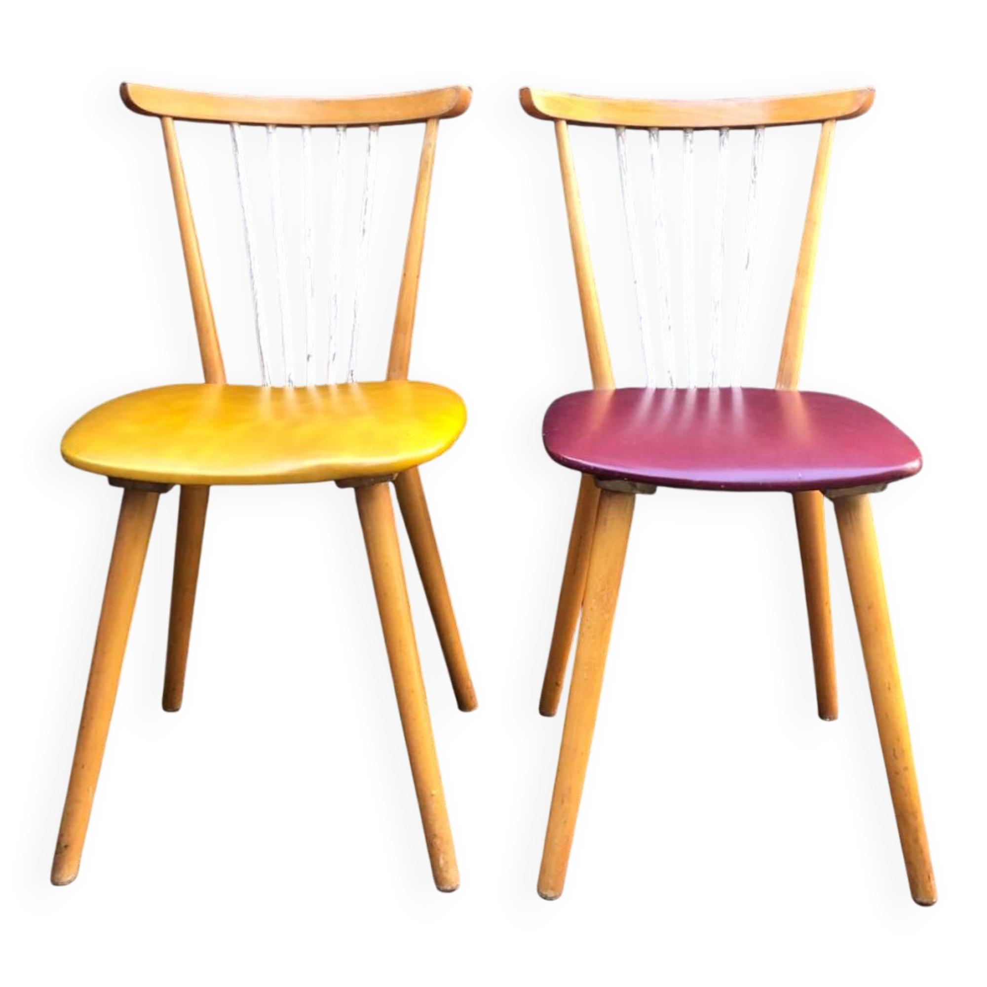 Pair of bistro chairs