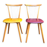 Pair of bistro chairs