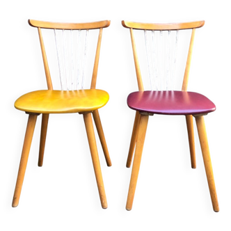 Duo de chaises bistrot