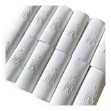 Service of 12 towels