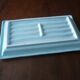 Blue bamboo imitation cake dish