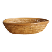 Panier corbeille vide-poche en osier tressé