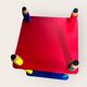Post-modern table "Crayons de couleur" by Pierre Sala, design France