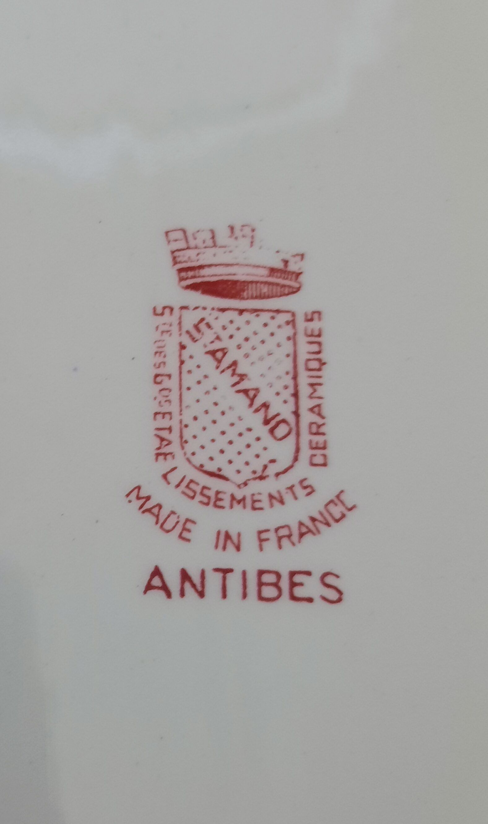 Saint Amand oval dish