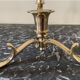 Gilded brass chandelier