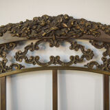 Exceptional decorative brass bed frame