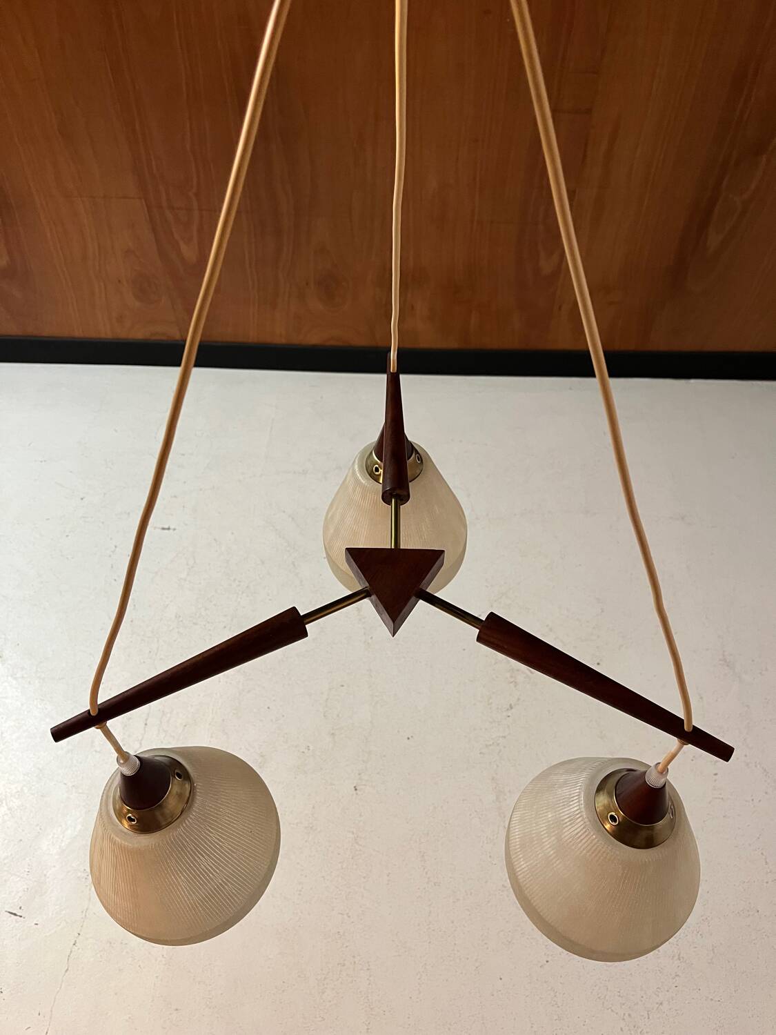 Vintage Scandinavian suspension from around 1960.