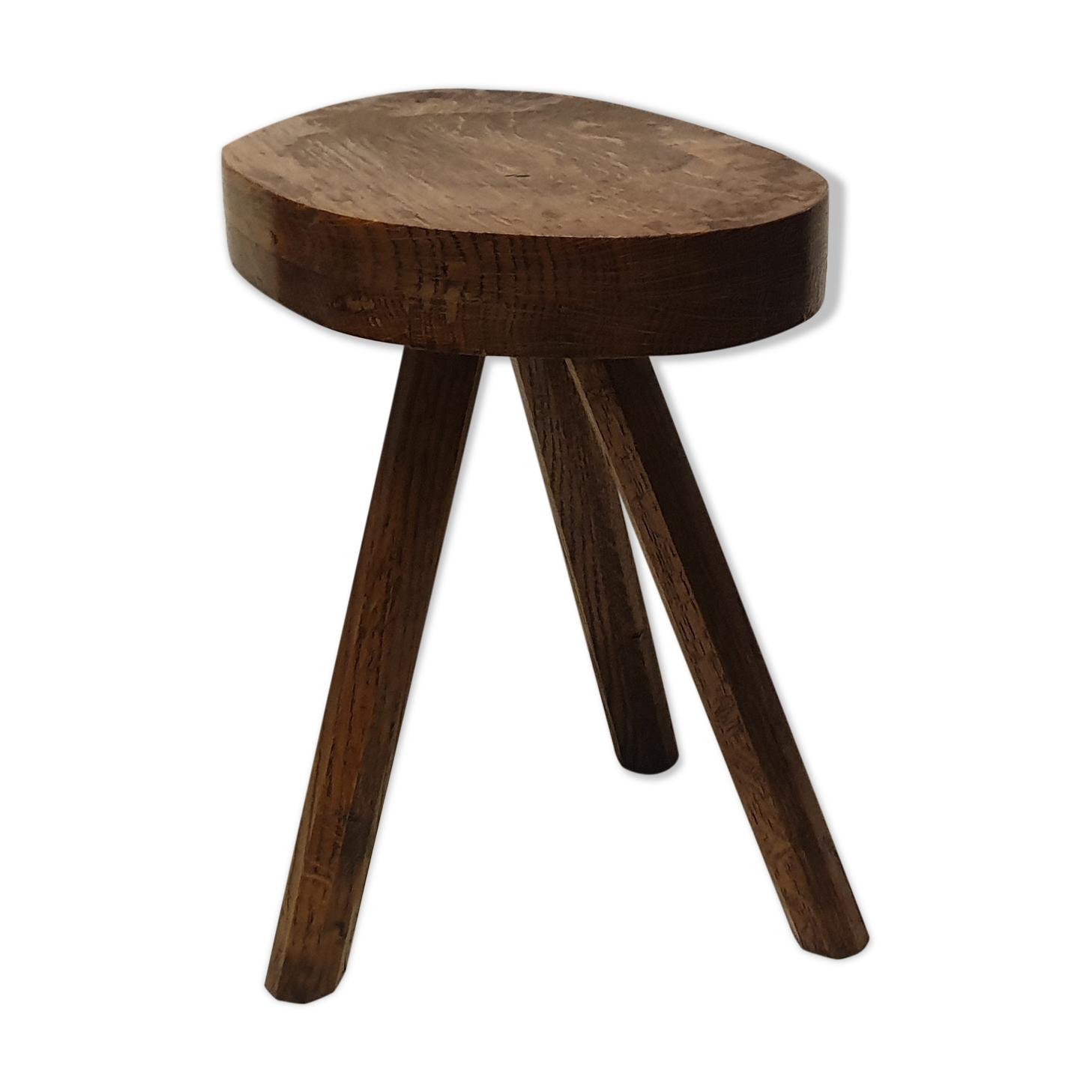 Wooden tripod stool