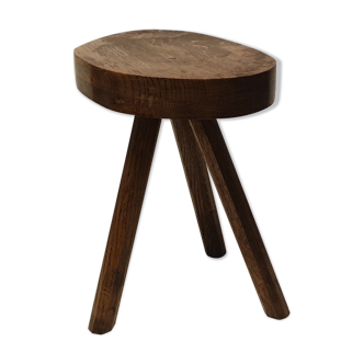 Wooden tripod stool