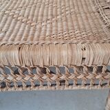 Ensemble de jardin en rotin Peacock banquette  et fauteuil