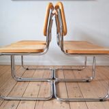 Cesca chairs by Marcel Breuer, 1970