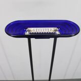 1970s Halogen Floor Lamp With Glass Shade , Europe