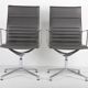 Paire de fauteuils de bureau ICF Una Chair Management