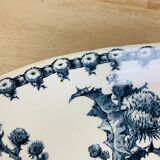 2 round dishes and 2 old Chardons model serving bowls by Gien
