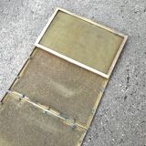 Brass fireplace screen