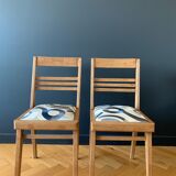Pair of vintage 1940s chairs