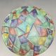 Large multicoloured vintage bowl Marc Aurel – Nachtmann, Memphis style