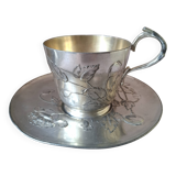 Gallia/Christofle silver-plated mug