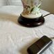 Pair of vintage porcelain lamps