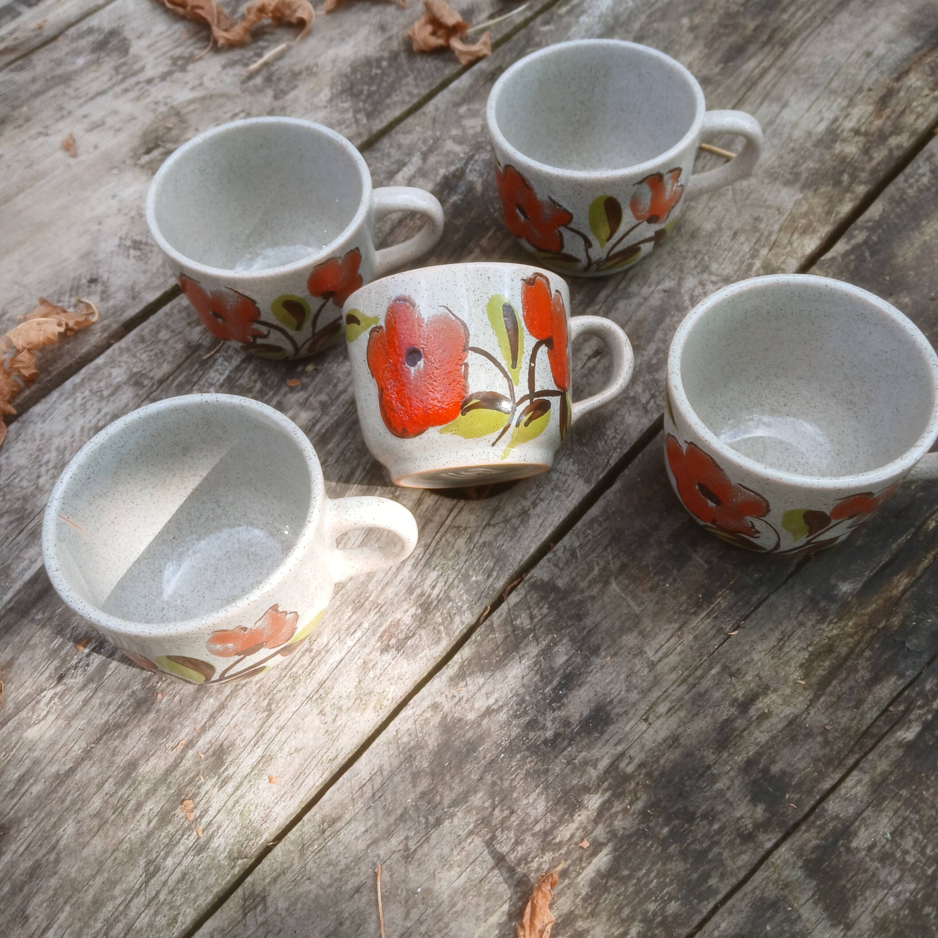 Vintage retro coffee set