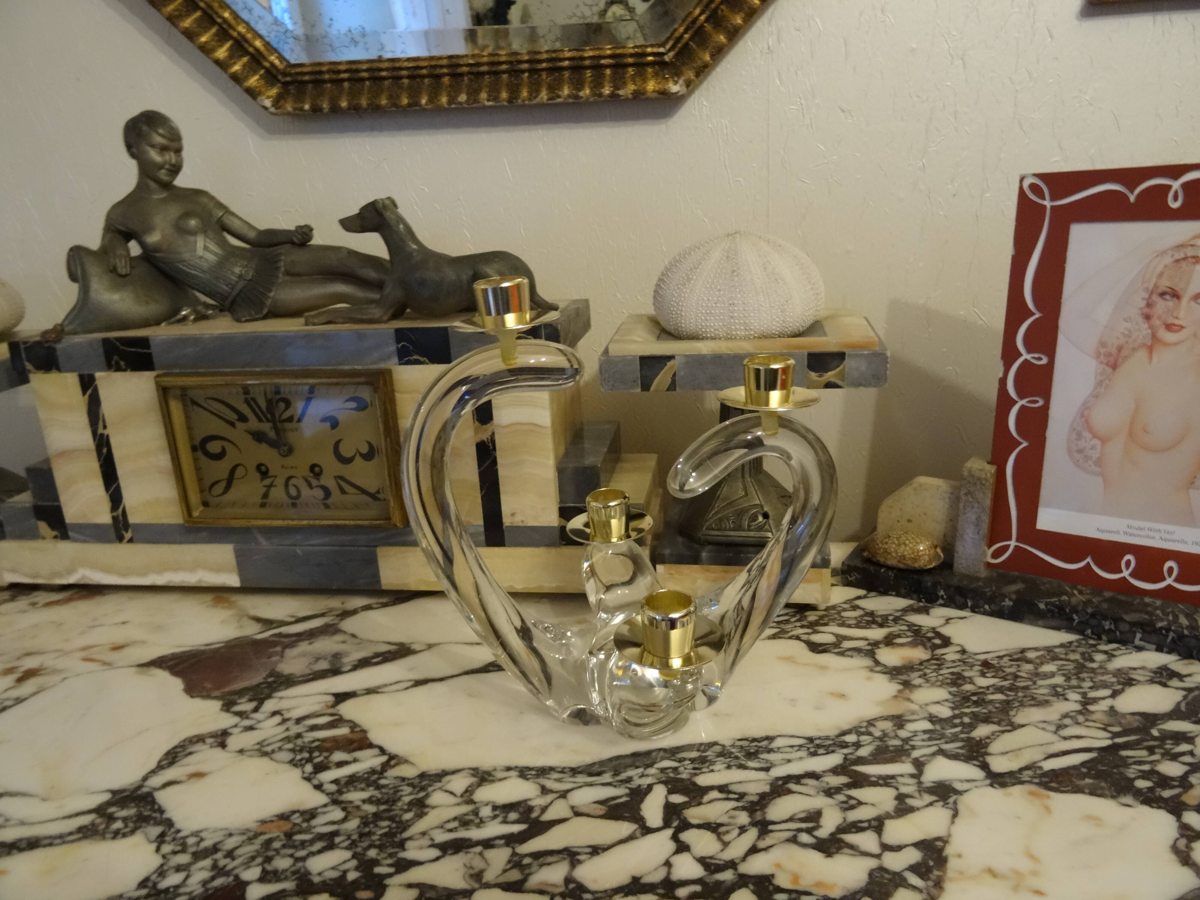 Bougeoir 4 crystal fires