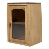 Rustic French table display cabinet, ca. 1900