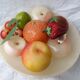 Alabaster fruit cup