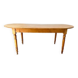 Table de ferme ovale