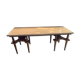 Vintage coffee table with marble top