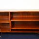 Modular sideboards in rosewood and brass 1960
