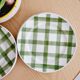Set of 11 dessert plates and 1 Moulin des Loups dish