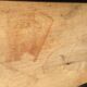 Vintage beech wood cutting board