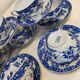 Magnificent 12-Piece Porcelain Cup and Saucer Set