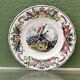 Set of 10 plates Creil & Montereau, Siege of Sebastopol, fine earthenware