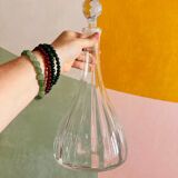 Antique glass carafe