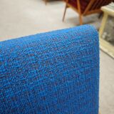 Pair of blue armchairs by Jiri Jiroutek for Interier Praha, 1960