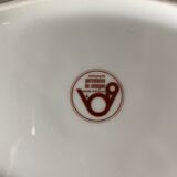 Ensemble 3 plats porcelaine de sologne