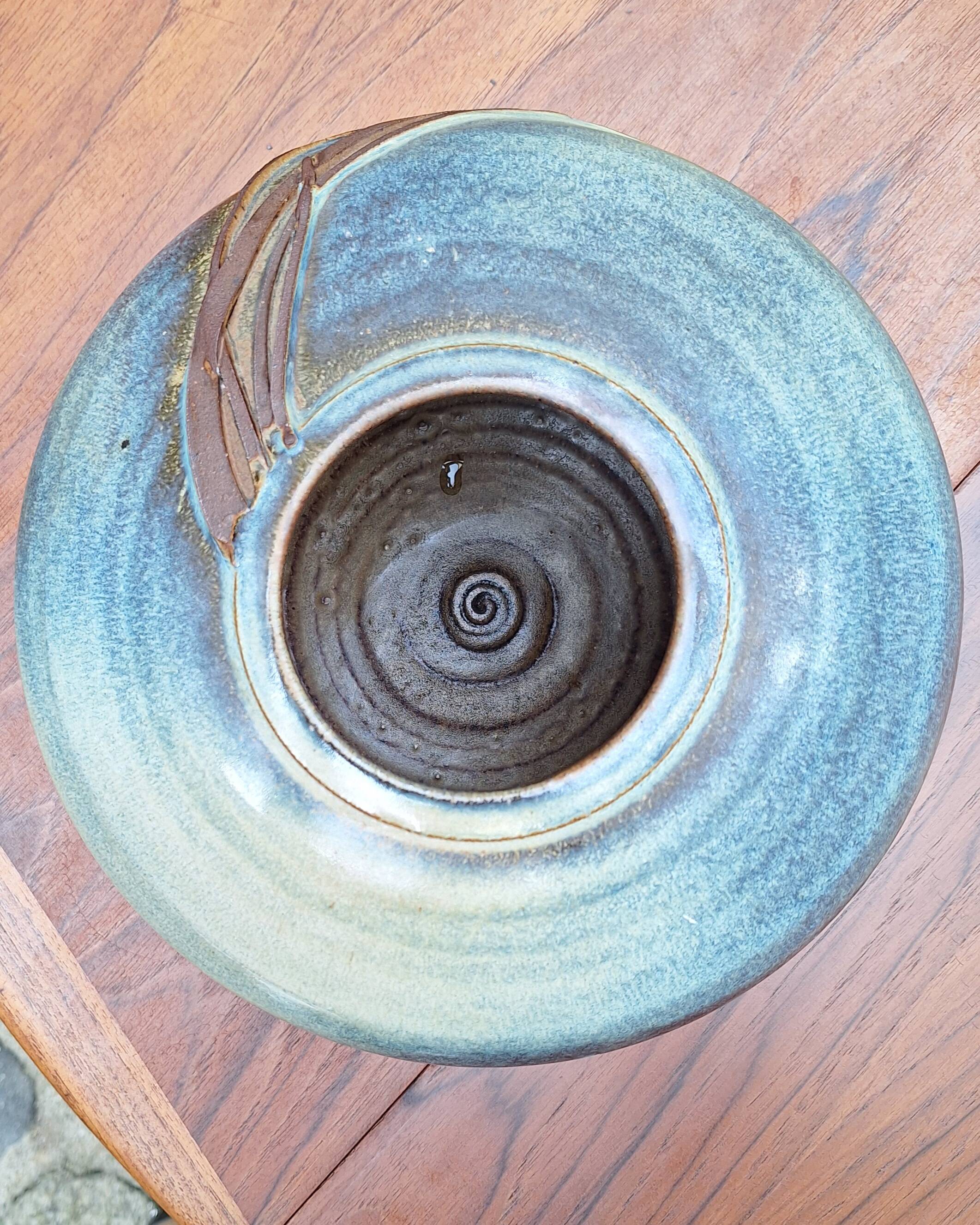 Ceramic vase by Nadia and Alain Pinel