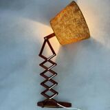 Lampe applique accordéon ou ciseaux, design scandinave des années 60